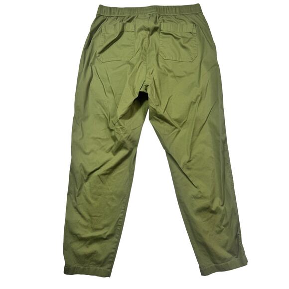 Pact Daily Twill Pants Olivine Green Women’s Large Gorpcore Ethical Normcore - Picture 3 of 16
